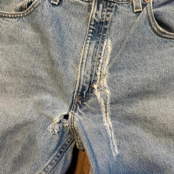 Vintage Levi's Jeans Men's 34 x 34‎ Orange Tabs 550 Loose Fit Taper Leg - Picture 8 of 8